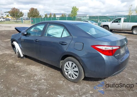 2014 Toyota Corolla Le z USA, uszkodzony, nr VIN 2T1BURHE8EC042012